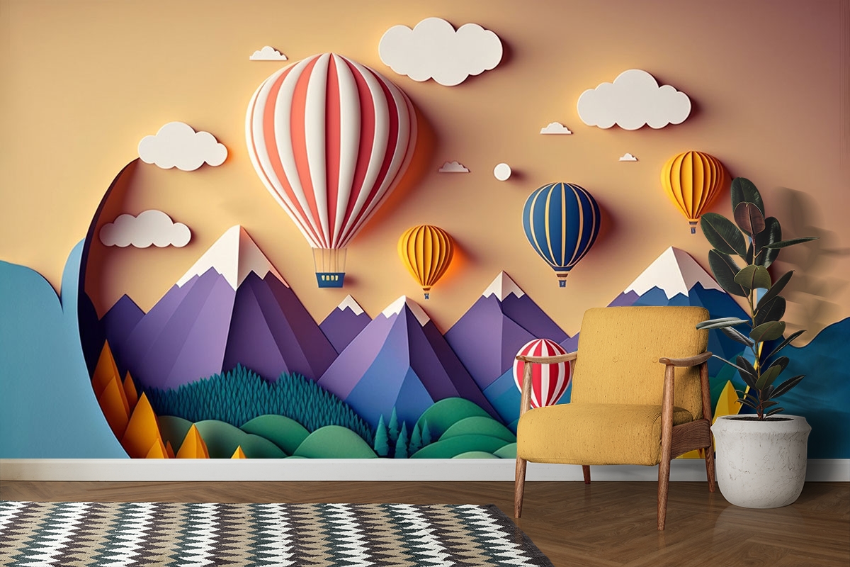 Kamdhenu Sacred Cow Pichwai Wallpaper, Customized