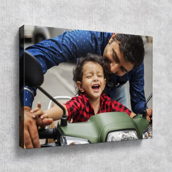 A landscape photo frame